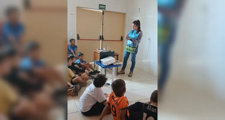 Veja a galeria de registros do amplo trabalho que a turma participou.