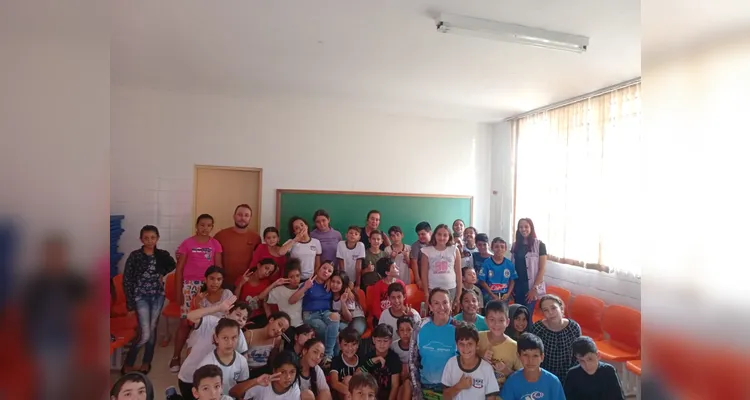 Veja a galeria de registros do amplo trabalho que a turma participou.