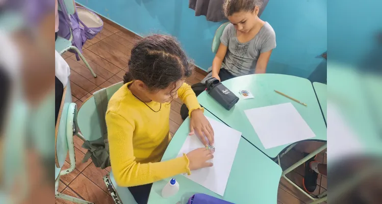 Confira a galeria do trabalho dos alunos em sala de aula.