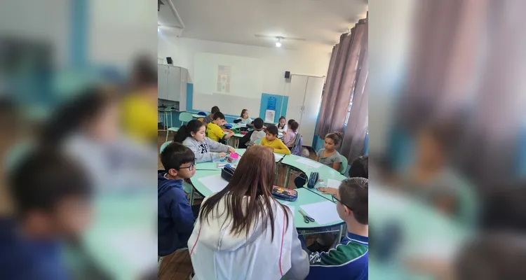 Confira a galeria do trabalho dos alunos em sala de aula.