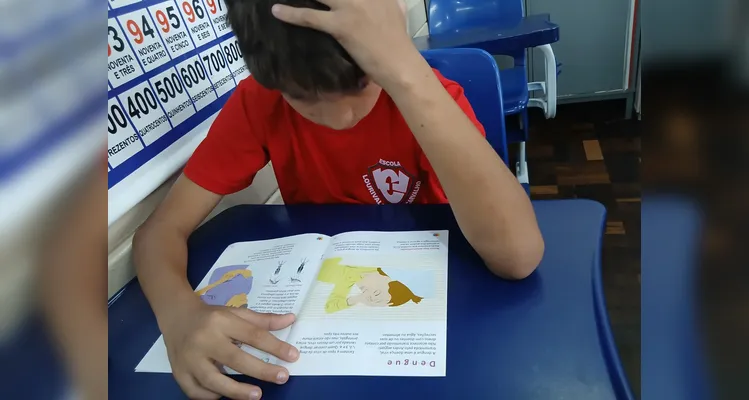 Confira a série de registros em sala de aula.