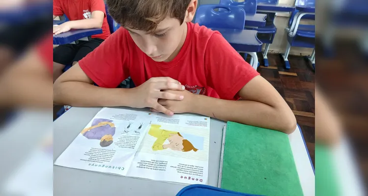 Confira a série de registros em sala de aula.