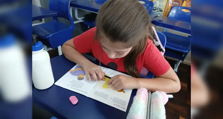 Confira a série de registros em sala de aula.