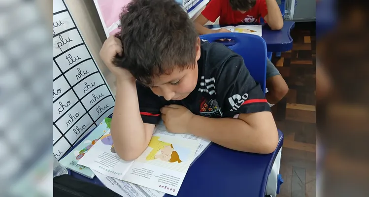 Confira a série de registros em sala de aula.