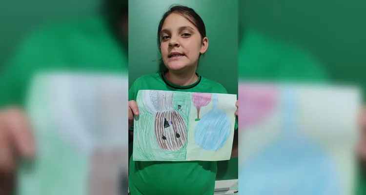 Como atividade, os alunos elaboraram desenhos sobre a importância da água para os seres humanos e a natureza.