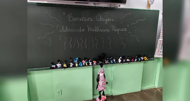 Confira os registros do trabalho em sala de aula.