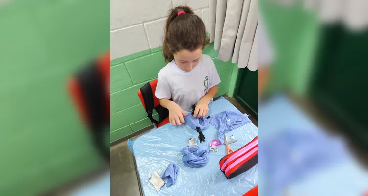 Confira os registros do trabalho em sala de aula.