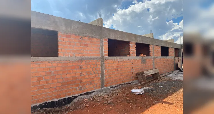 Imagens mostram avanço das obras do novo CER-4 em PG com aporte de R$ 10 milhões