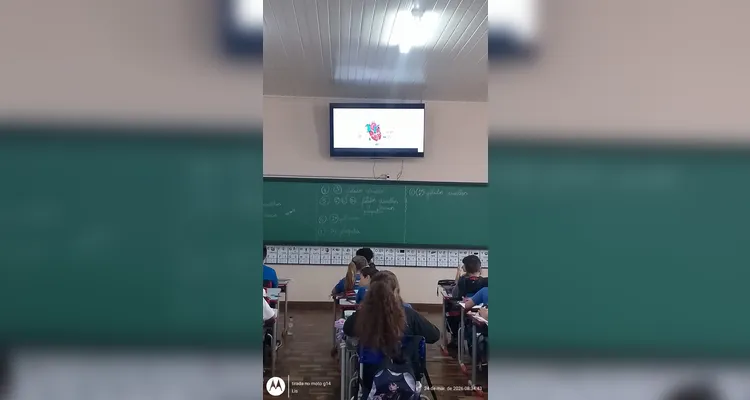 Veja os destaques do trabalho em sala.