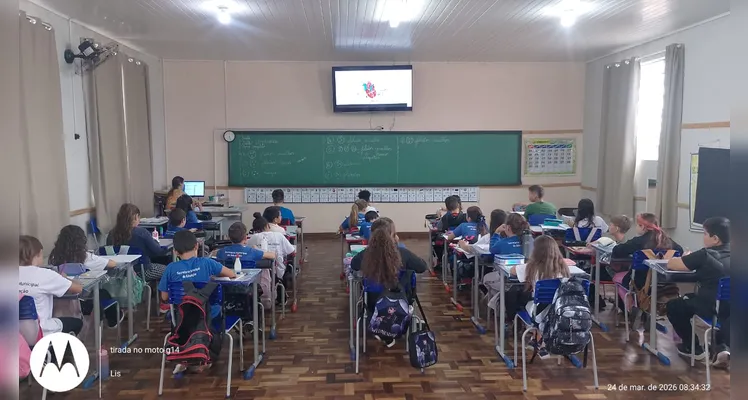 Veja os destaques do trabalho em sala.