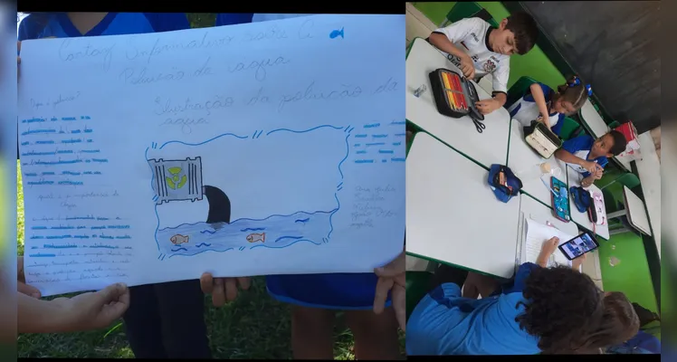 Confira os registros do amplo trabalho realizado pelos educandos.