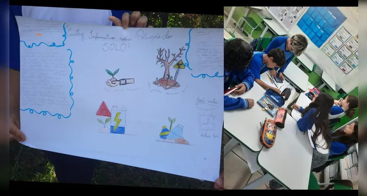 Confira os registros do amplo trabalho realizado pelos educandos.