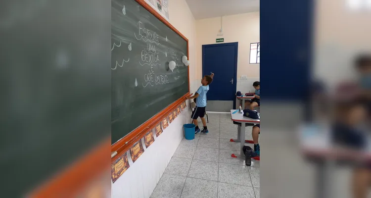 Confira os registros do amplo trabalho em sala de aula.