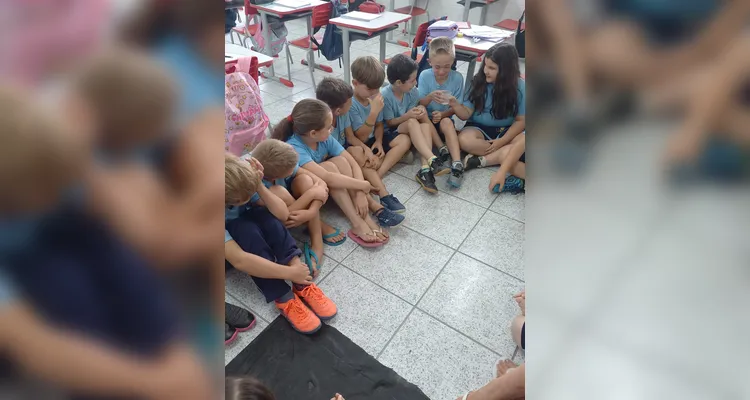 Confira os registros do amplo trabalho em sala de aula.