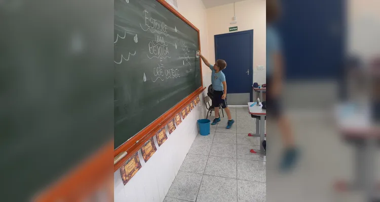 Confira os registros do amplo trabalho em sala de aula.