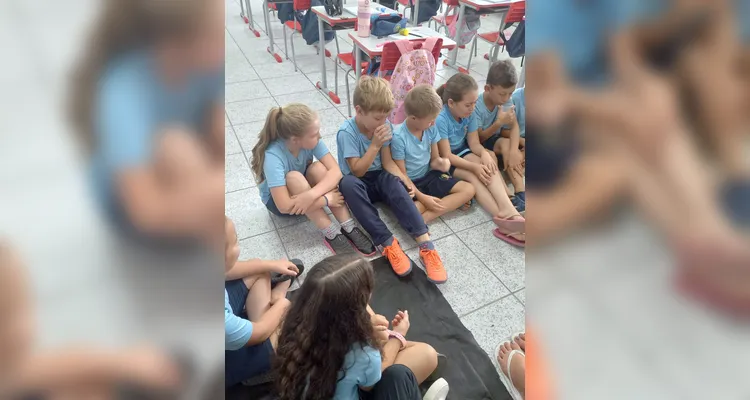 Confira os registros do amplo trabalho em sala de aula.