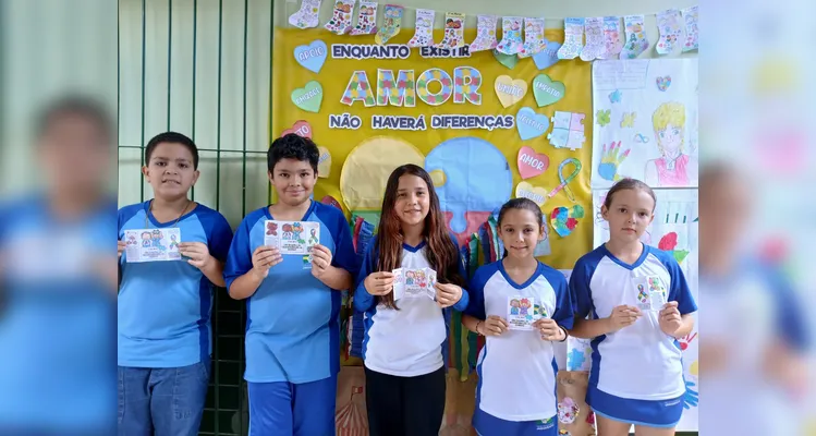 Veja a série de registros do amplo trabalho dos estudantes.