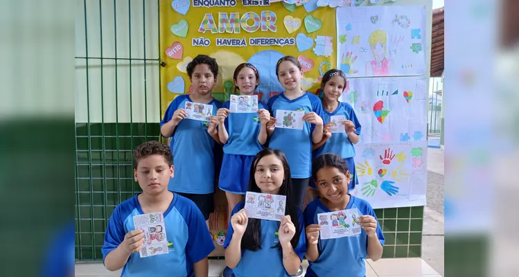 Veja a série de registros do amplo trabalho dos estudantes.