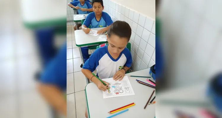 Veja a série de registros do amplo trabalho dos estudantes.