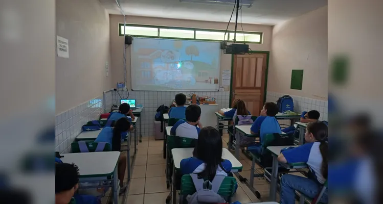 Veja a série de registros do amplo trabalho dos estudantes.