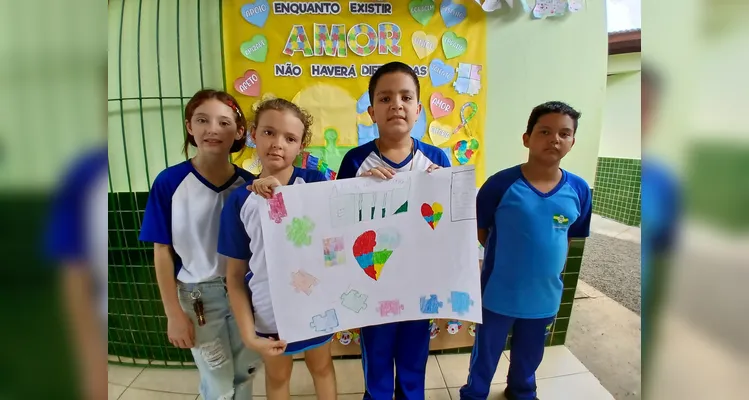 Veja a série de registros do amplo trabalho dos estudantes.