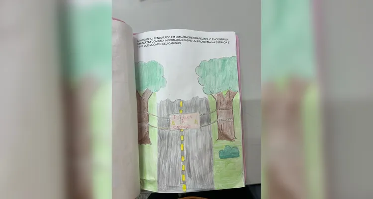 Confira os trabalhos e registros em sala de aula.