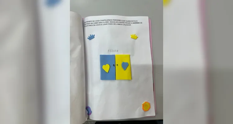 Confira os trabalhos e registros em sala de aula.
