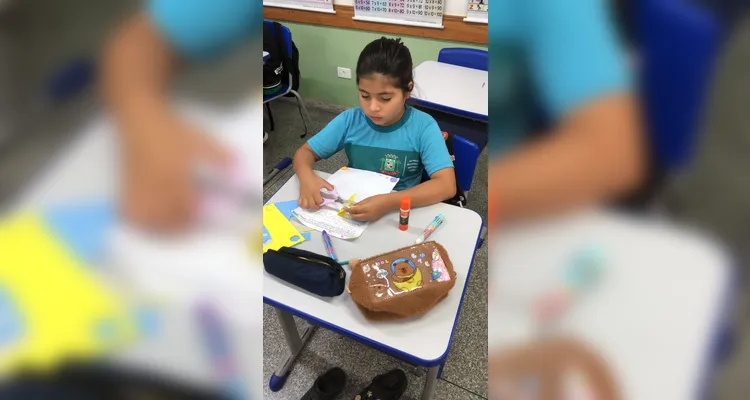 Confira os trabalhos e registros em sala de aula.