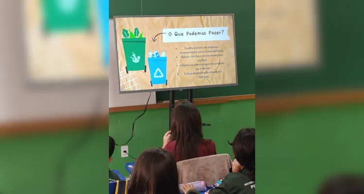 Confira a série de registros da ampla proposta ambiental dos estudantes.