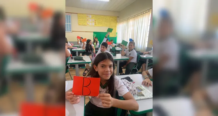 Confira a série de registros do amplo trabalho em sala de aula.