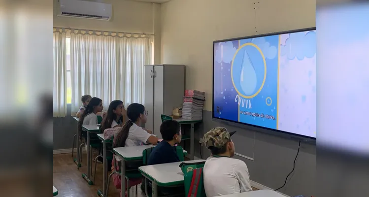 Confira a série de registros do amplo trabalho em sala de aula.