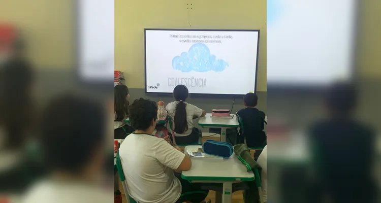 Confira a série de registros do amplo trabalho em sala de aula.