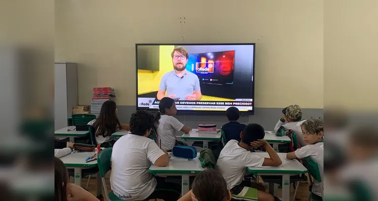 Confira a série de registros do amplo trabalho em sala de aula.