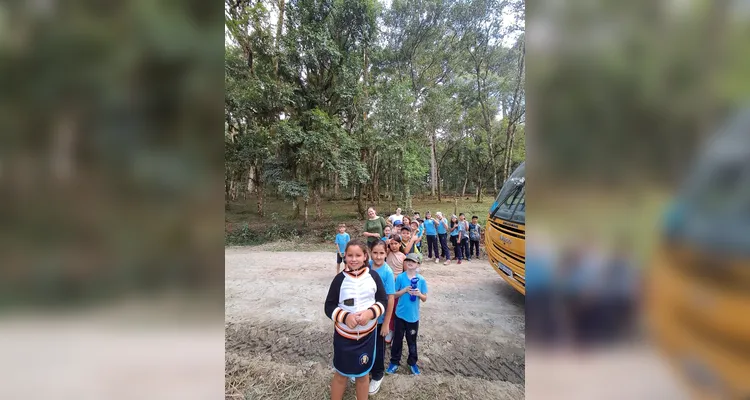 Confira a série de registros da saída de campo.