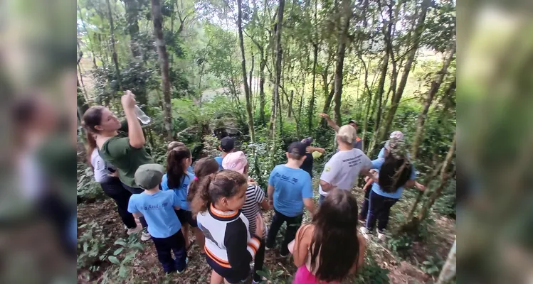 Confira a série de registros da saída de campo.