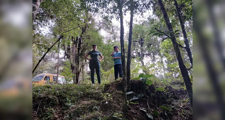 Confira a série de registros da saída de campo.