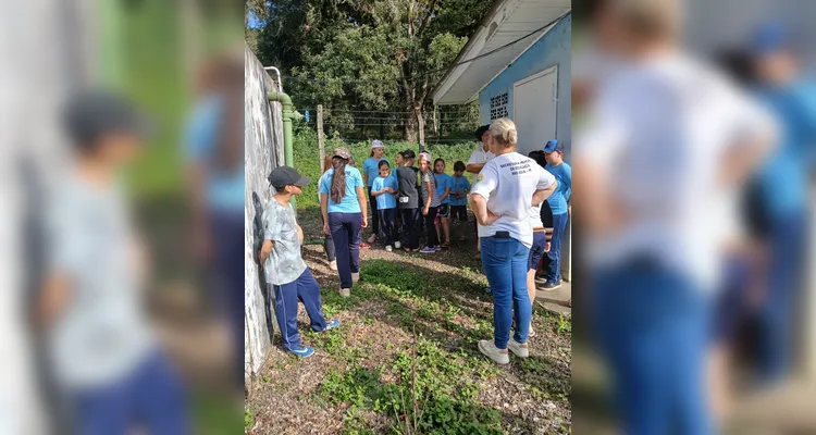 Confira a série de registros da saída de campo.