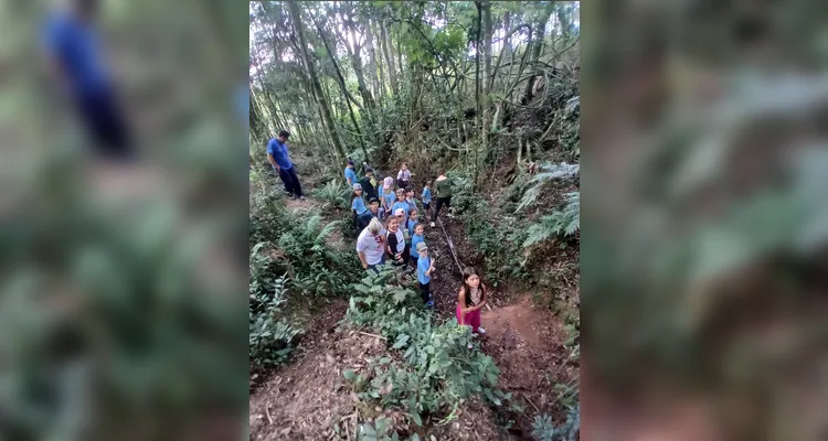 Confira a série de registros da saída de campo.