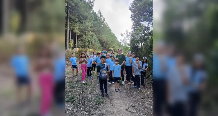 Confira a série de registros da saída de campo.