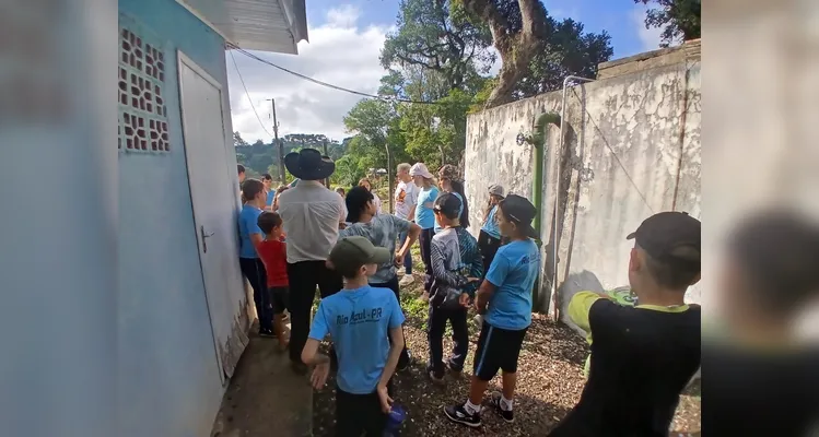 Confira a série de registros da saída de campo.