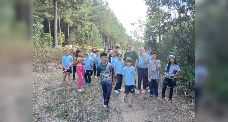 Confira a série de registros da saída de campo.