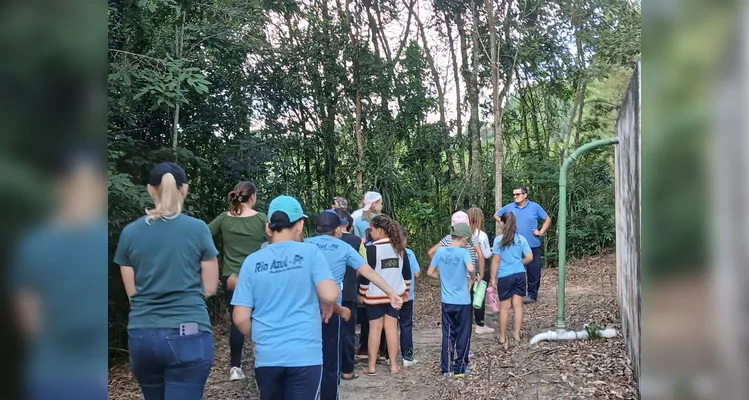 Confira a série de registros da saída de campo.