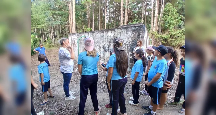 Confira a série de registros da saída de campo.