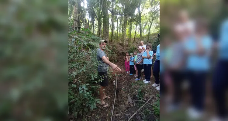 Confira a série de registros da saída de campo.