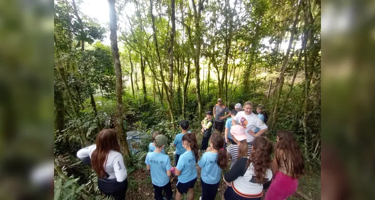 Confira a série de registros da saída de campo.