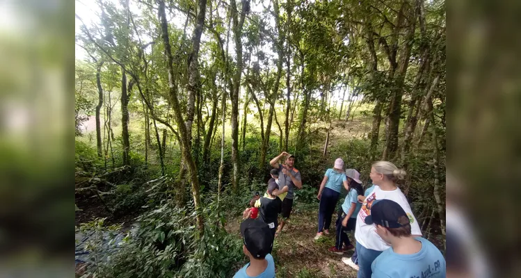 Confira a série de registros da saída de campo.