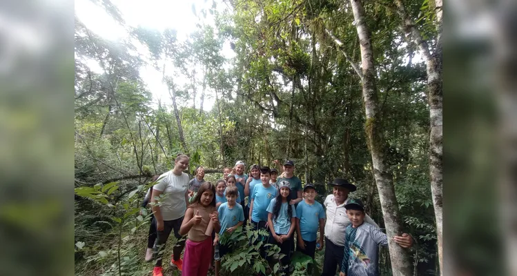 Confira a série de registros da saída de campo.
