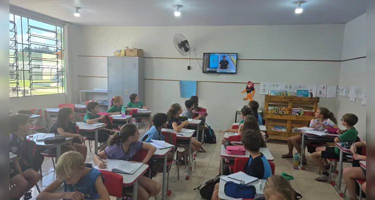 A videoaula especial do projeto foi o ponto de partida para as ações da turma.