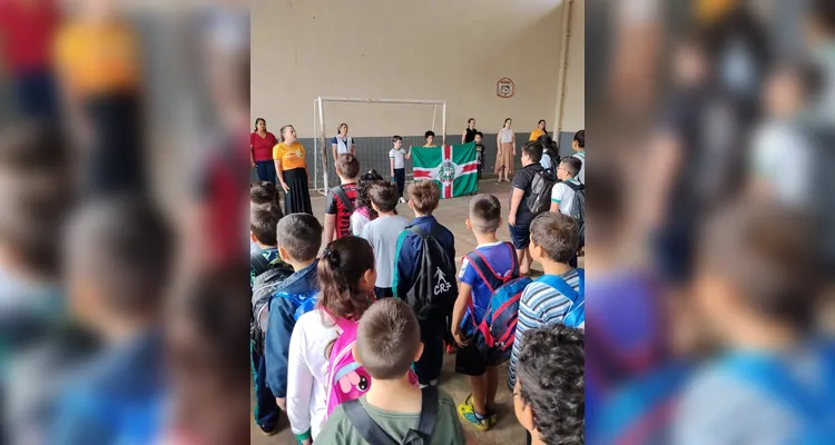 Veja os registros do momento especial.