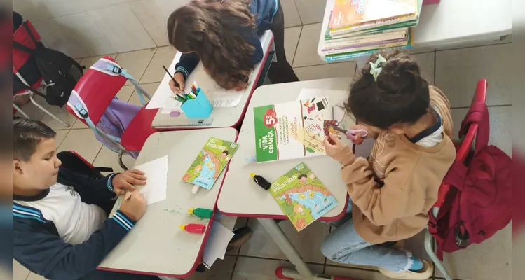 Veja como ficaram os trabalhos dos estudantes.